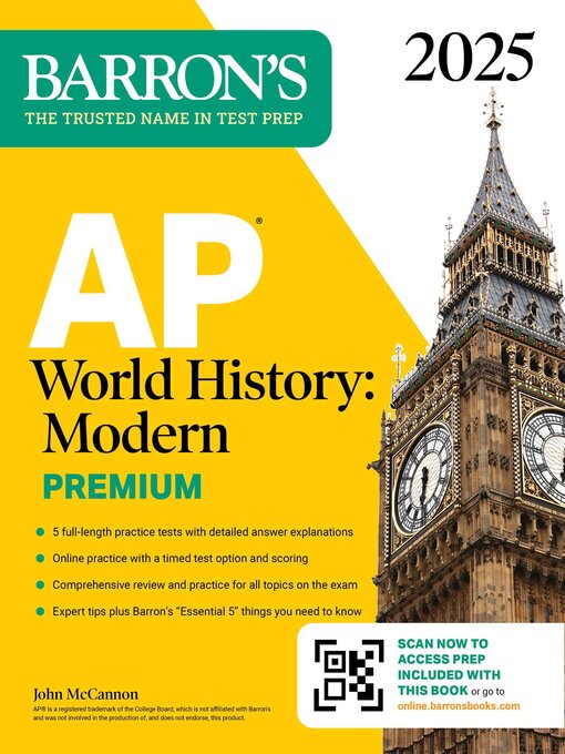 Title details for AP World History by Barron's Educational Series - Available